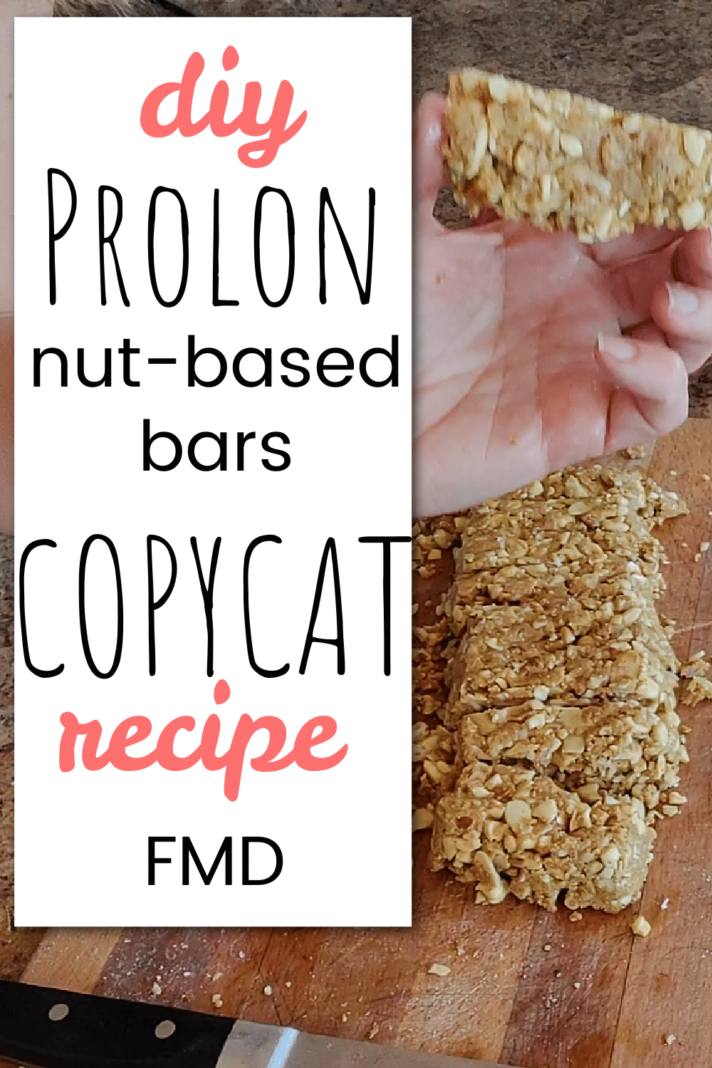 Prolon LBar NutBased Bar Copycat Recipe Empowered Beyond Weight Loss