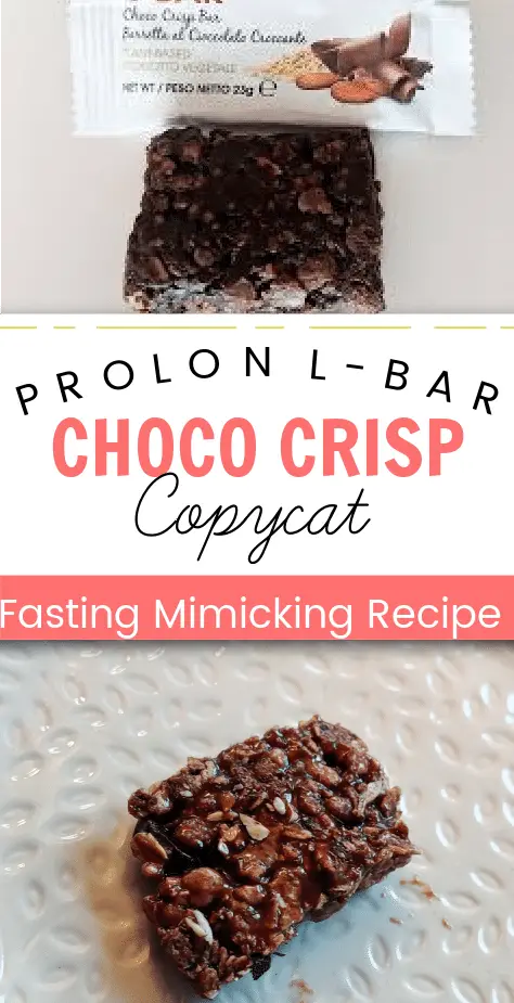 Prolon Choco Crisp L-Bar Recipe