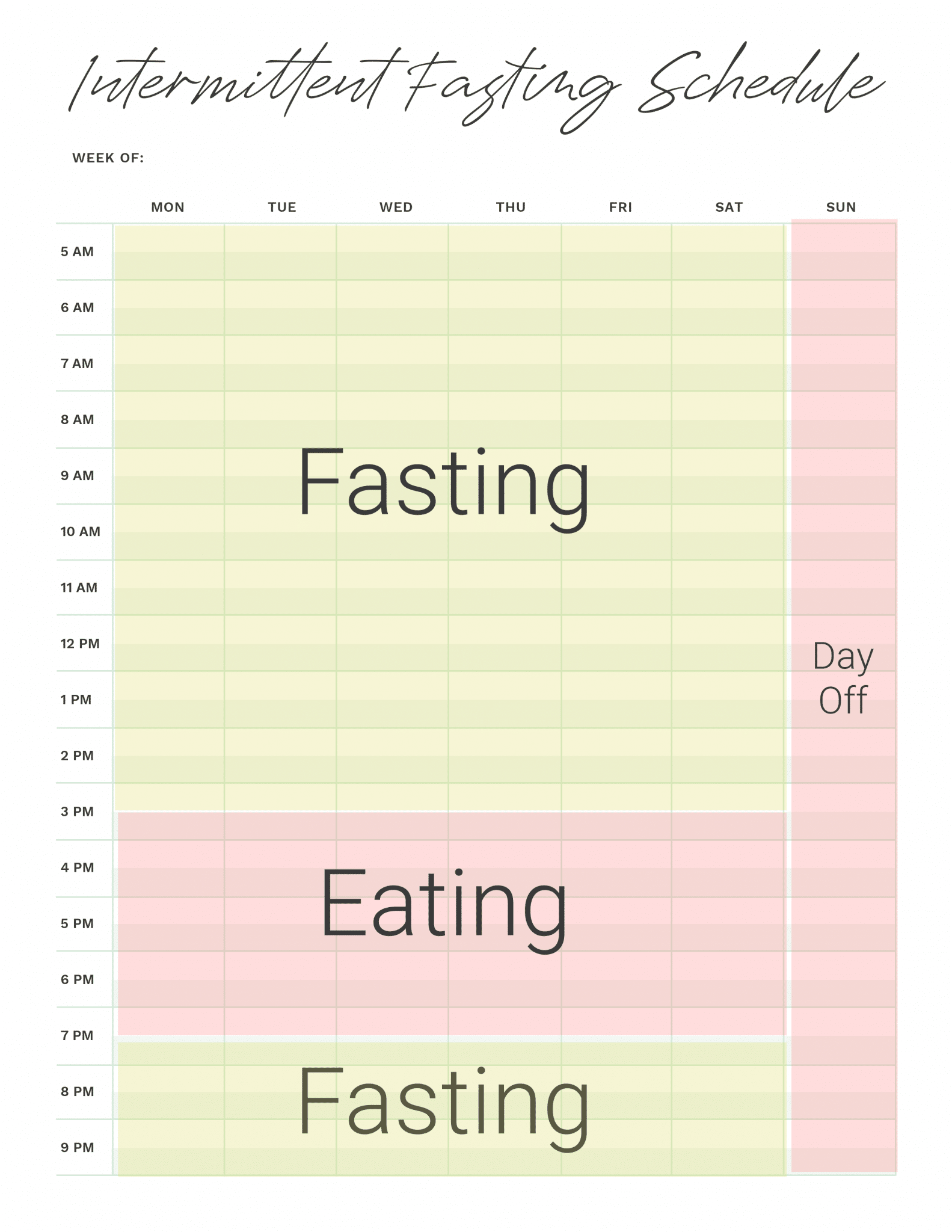 Intermittent Fasting Schedule For Women Who Want To Lose Weight Empowered Beyond Weight Loss 9542