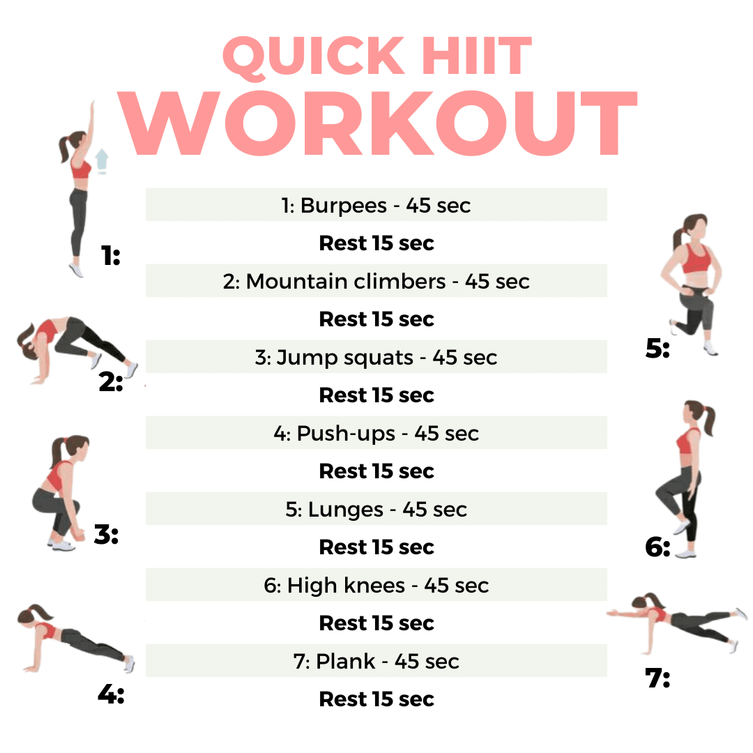 HIIT Workout at Home Routine With Follow Along Video Empowered Beyond