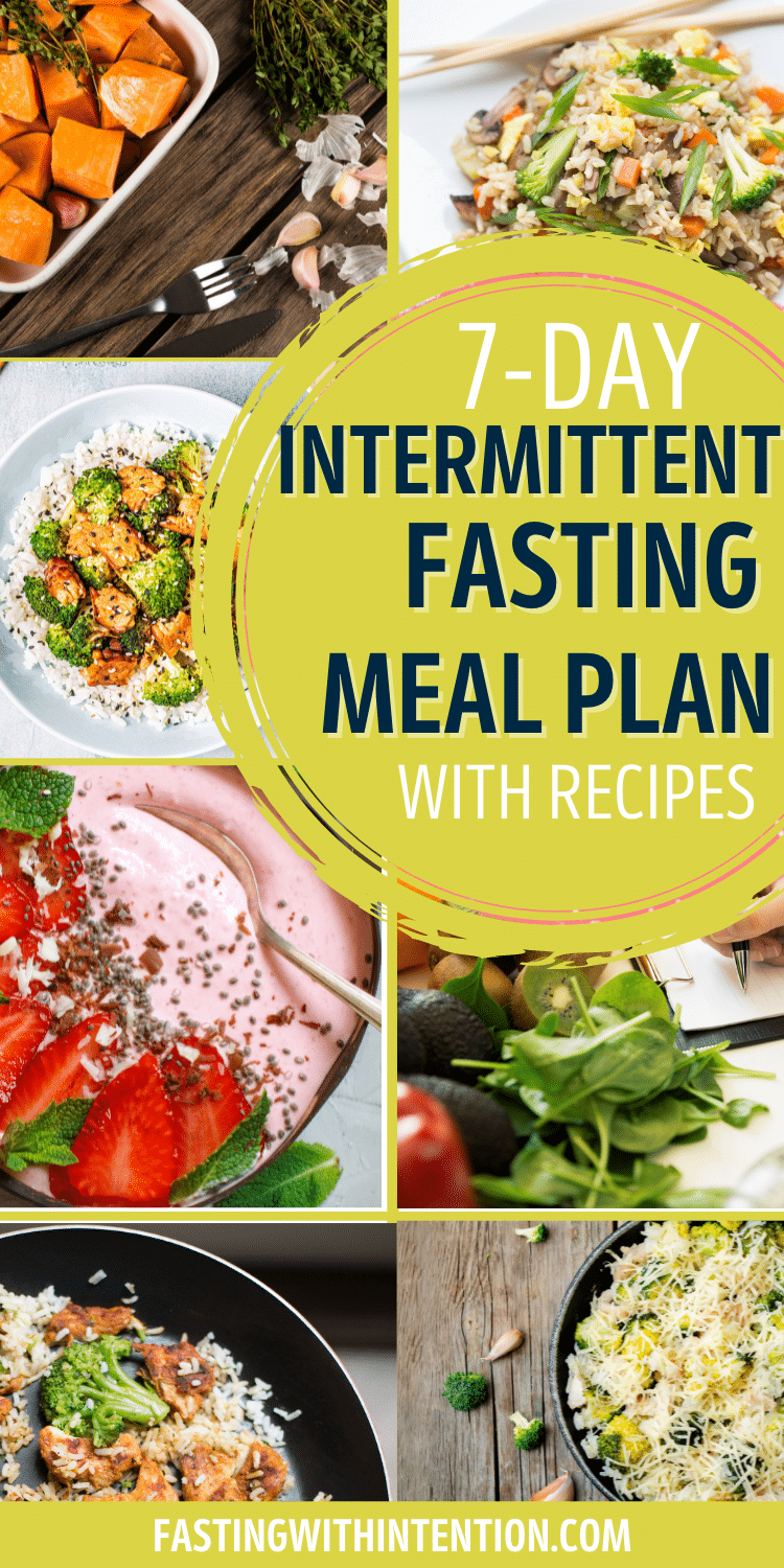 My 7-Day Intermittent Fasting for Weight Loss Meal Plan - Empowered ...