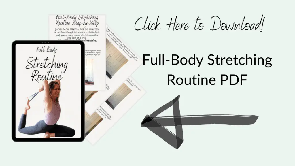 Full Body Stretching Routine PDF