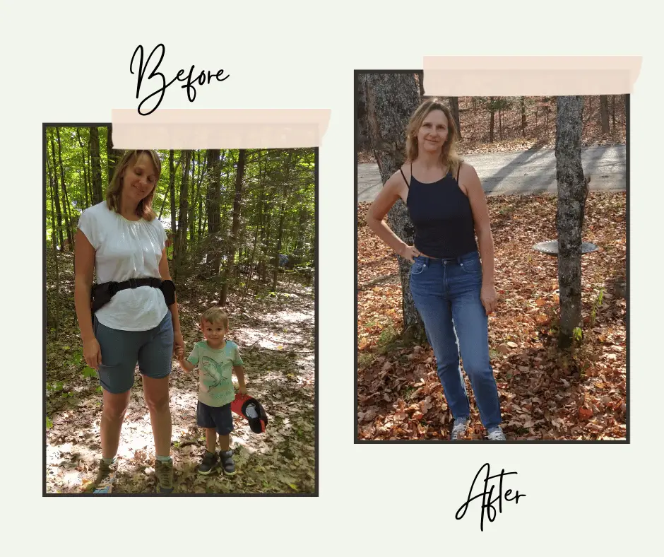 how I lost weight after 40 before after pictures