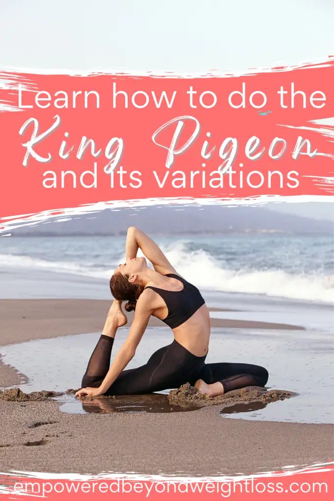 learn how to do the king pigeon pose
