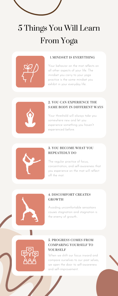 things you will learn from yoga