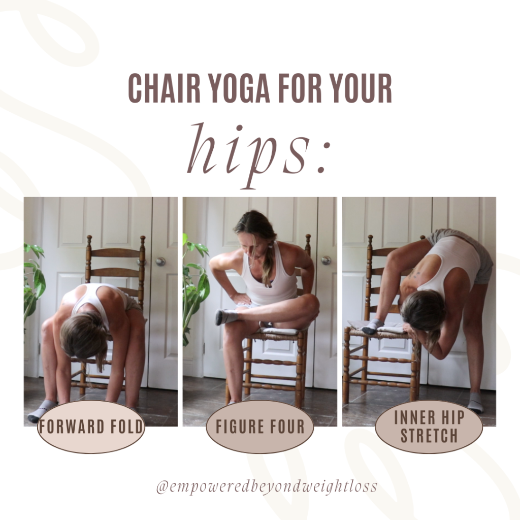 chair yoga for hips
