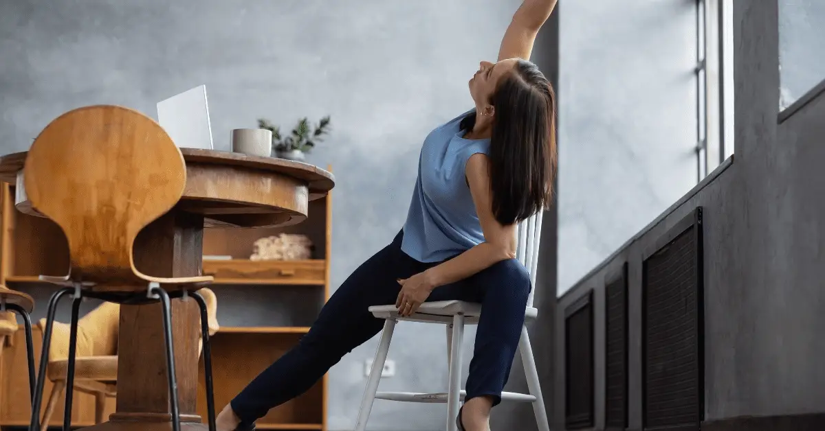 Invigorating Chair Yoga for Hips 5Minute Hip Opening Routine